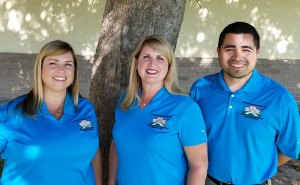 Leadership team: Brooke Warkentin, Director of Special Ed; Superintendent Cheryl Hunt, and Asst. Superintendent Ed Ochoa.